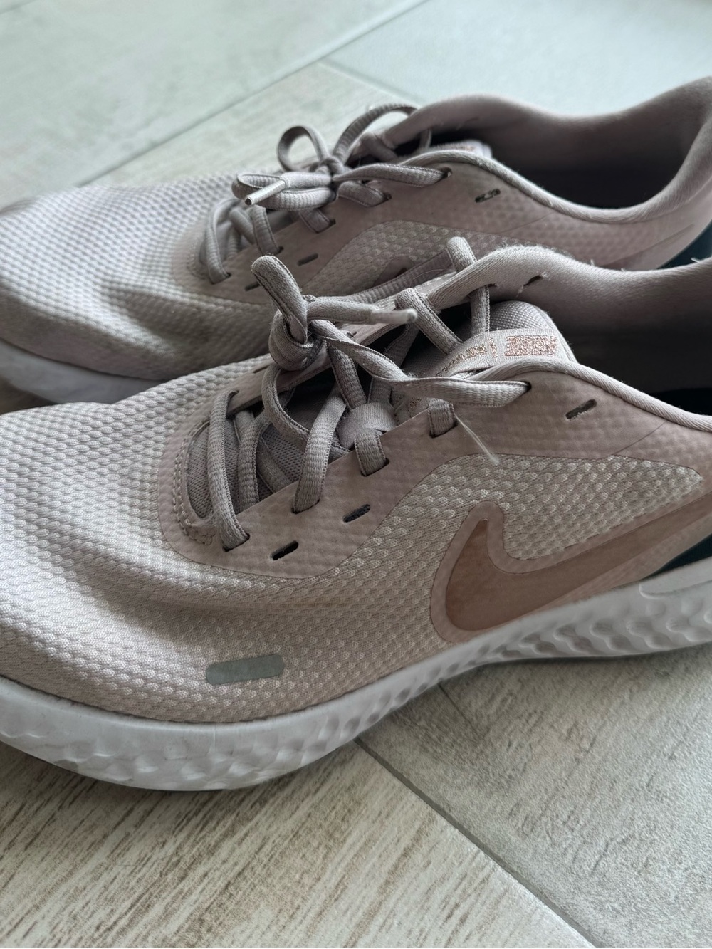 Nike Women's Running Sneakers - Light Pink / White